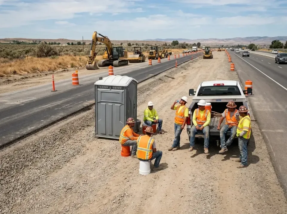 highway-road-construction-crew-007 — frequently asked questions, Porta Potty and Restroom Rentals in Green Tree, PA
